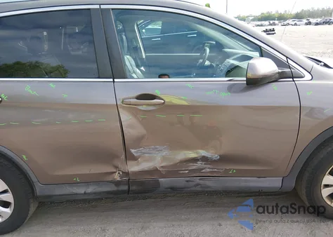 2013 Honda Cr-V Ex-L из США, поврежденный, VIN 5J6RM4H74DL074508